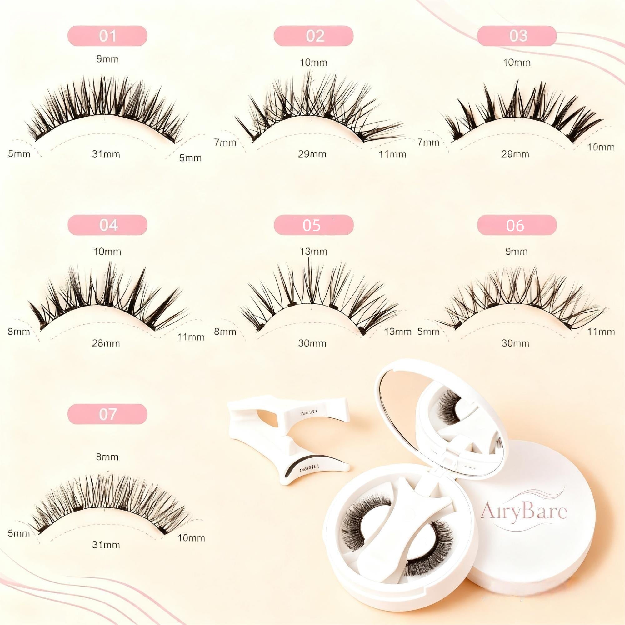Airybare Magnetic Eyelashes