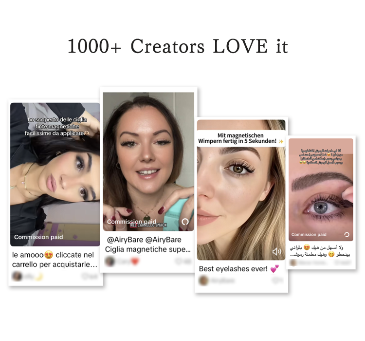 Airybare Magnetic Eyelashes