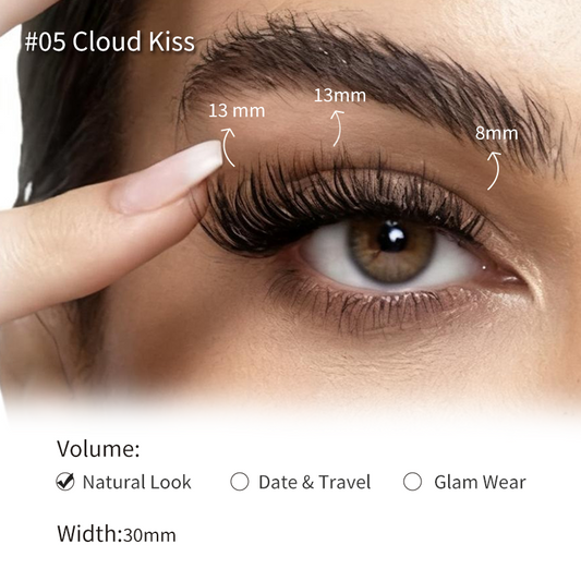 Airybare Magnetic Eyelashes - #05 Cloud Kiss