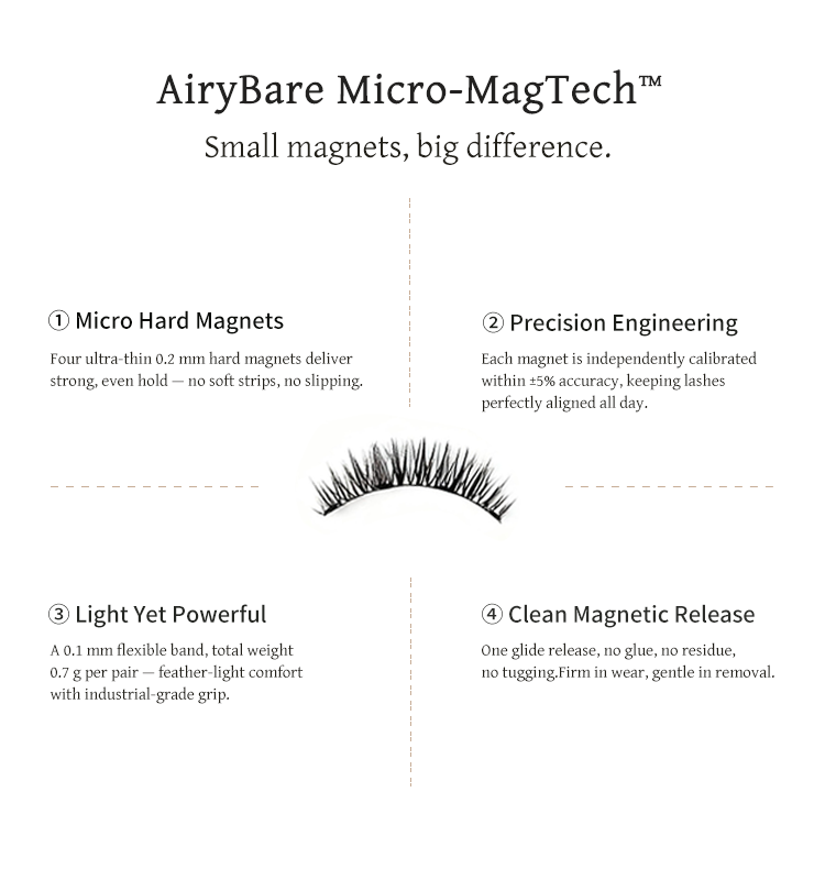 Airybare Magnetic Eyelashes