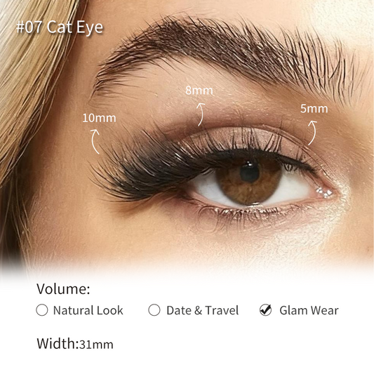 Airybare Magnetic Eyelashes - #07 Cat Eye